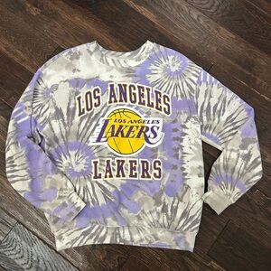 Los Angeles Lakers Tie Dye Sweatshirt